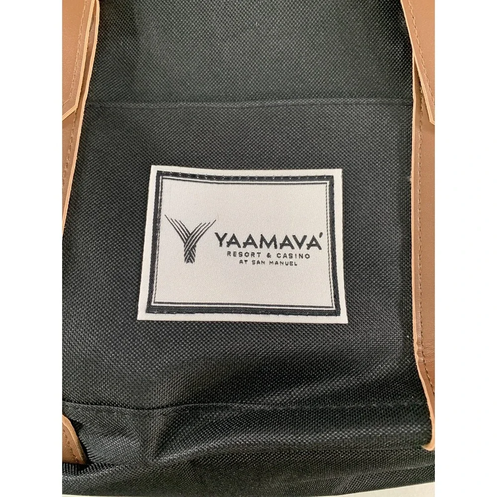 Yaamava' Black Laptop Backpack Bag Men Travel Daypack Soft Case School Work